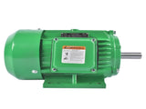 5 HP 3 Phase Electric Motor 3600 RPM 184T Frame TEFC IP55 230/460 Volt Severe Duty 76454204
