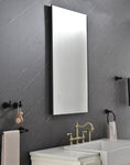 ZUN 42 x 24 Inch LED Mirror Bathroom Vanity Mirror with Back Light, Wall Mount Anti-Fog Memory Large W928P178222