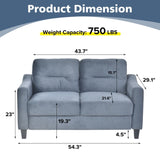 Couch Comfortable Sectional Couches and Sofas for Living Room Bedroom Office Small Space W2121137322