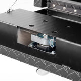 24 inch aluminum underbody truck tool box heavy duty underbed toolbox tool storage organizer chest W2680P304278