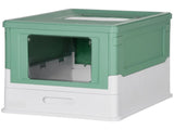 Stainless Steel Enclosed Litter Box for Cats 94651625