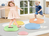 Kids Non-Slip Stepping Stones, 5 Sizes Balance Stones with Storage Bag for Indoor Outdoor 98555590
