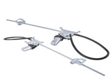 2Pcs Front Driver and Passenger Power Window Regulator with Motor Fit for Freightliner FLD112 120 67214842