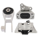 ZUN 3Pcs Engine Mounts & Transmission Mount Set For Jeep Renegade Fiat 500X L4-2.4L 40725446