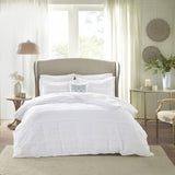 King/Cal King 4 Piece Microfiber 2-in-1 Duvet Set B035129150