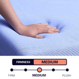 Refresh 12 inch Flex Head Hybrid Cooling Fast Responding Latex Foam and Coil Mattress, Queen Size B210P286888