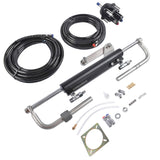 90 HP Marine Hydraulic Steering System with Two-Way Locking Valve, High-Pressure Pump & 2X 24ft 92360276