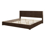 Solid Wood Platform Bed Frame with Headboard, No Box Spring Needed, Floor-standing bed, Easy 05799278