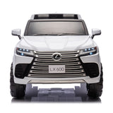 ZUN Licensed LEXUS LX600 24V Two-seater XXL Kids Ride On Car W/Parents Control,Seat width 20 W1396P190407