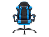 Gaming Chair with Footrest, Ergonomic Computer Chair with Headrest and Lumbar Support, Breathable W2367P288692