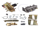 8" Zinc Power Brake Booster Conversion Kit 1" Bore Fits for 1960-1966 Chevy C10 C20 83928151