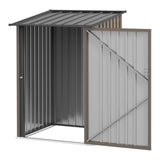 ZUN Garden Storage Shed /Galvanized Steel Tool House -AS （Prohibited by WalMart） 53859820