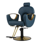 ZUN 360&deg; Swivel Reclining Salon Barber Chair with Heavy Duty Hydraulic Pump for Hair Stylists Home W676P187968