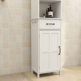 Floor Standing Cabinet with 1 Door and 1 Drawer - White 31354040