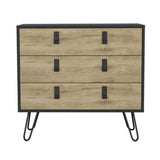 Huna Hairpin Legs Dresser with 3-Drawer Storage B070P173219