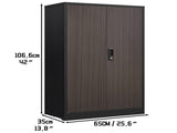 Metal Storage Cabinet with Locking Doors and Adjustable Shelf, Filing Storage Cabinet , 28296207
