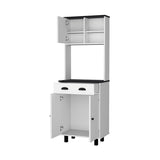 FM FURNITURE Tacna Kitchen Pantry with ample storage, 2 open 1 drawer, 1 cabinet, 2 B128P321059
