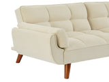 New Design Linen Sofa Furniture Adjustable Backrest Easily Assembled Reclinerst-BEIGE 22487251