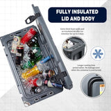 40Qt New Gray Insulated Box T2602P171109