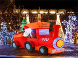 8.6 feet Christmas inflatable train Christmas decorations 71256370