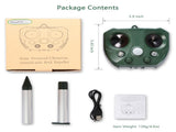 Upgraded Ultrasonic Animal Repeller, Solar Powered Pest Deterrent with PIR Motion Sensor, LED 29622829