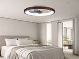 20" Ceiling Fans with Lights Kit and Remote Control, 3000-6500K Dimmable Modern Flush Mount W3596P455298