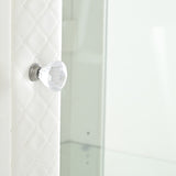 71'' Tall Display Cabinet with Single Upholstered Glass Door, China Cabinet, Wine Cabinet with 5 N845P277577W