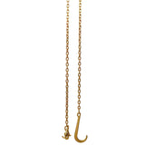 Grade 70 5/16 Inch x 10 Feets Transport Tow Chain J Hook Long Shank w/R T J Grab Hook Yellow Zinc W465133708