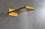 Shower System,Waterfall Rainfall Shower Head with Handheld, Shower Faucet Set for Bathroom Wall W928115069