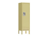 1 Door Tall Single Metal Locker-Retro Style Storage Cabinet--Industrial Furniture--For Living 02821972