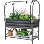 ZUN Garden Bed、 Galvanized Planter 90837611