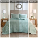 3 Piece Reversible Bedspread Set B03594963