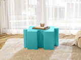 Puzzle Art Side Table, Modular Concave Edge MGO Table - Buy Singles or Combine for Custom Layouts, N770P347932L