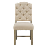 TREXM Retro Style Dining Chair Set with 4 Upholstered Chairs for Dining Room and Living Room WF298830AAE