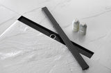 32 Inches Linear Shower Drain with Removable Cover, 304 Stainless Shower Drain Included Hair W92891549