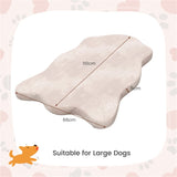 ZUN 43 " Orthopedic Dog Bed for Large Dogs ﻿Beige 15259232