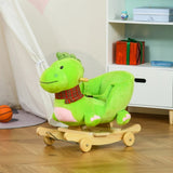 2-IN-1 Baby rocking horse toy with music playback Dinosaur shaped 48981124