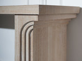 58in Modern Minimalist Wooden Console Table for Entryway, Living Room, and Hallway Versatile W2729P202561