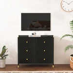 ZUN DrawerTall Dresser with 6 PU Leather Front Drawers, Storage Tower with Fabric Bins, Double W679123937