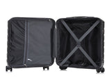 14"/20" 2 pcs/set in ABS Spinner Wheel Luggage, with Combination Lock,14" Cosmetic Case W2787P438038
