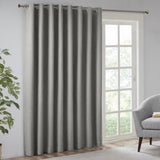 Printed Heathered Blackout Window Patio Panel B03599822