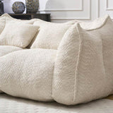 Soft beanbag chair with high resilience foam core for two people. The comfortable square recliner W1996P252271