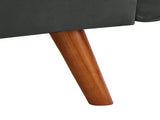 New Design Linen Sofa Furniture Adjustable Backrest Easily Assembled Recliners-DARK GRAY 22240447