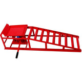 ZUN Auto Car Truck Service Rampss, Garage Car Hydraulic Ramps Black 5 Ton,Automotive Hydraulic W46563681