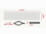 32.81 x 9.84 FT Gravel Grid, 2" Permeable Geo Grid Driveway Stabilizer for Garden, Patio & RV 60301991