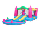 Inflatable Bounce House, Climbing Wall, Large Jumping Area, Ideal Kids Jumper 65557388