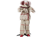 5.7ft Standing Balloon Clown Halloween Decor with Red Flashing Eyes, Vibration & Clown Sound, 56630086