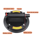 Securely lift and move heavy glass with ease using our 8'' Vacuum Suction Cup Glass Lifter - perfect 88286730