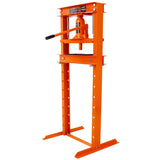 Hydraulic Shop Press ,12-Ton Capacity , Floor Mount ,with Press Plates, H-Frame Garage Floor Press, W465P165674