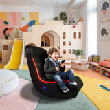 Foldable Gaming Chair With Onboard Speakers, LED Strip Lighting, Bluetooth Music Speakers, Vibration 43002665